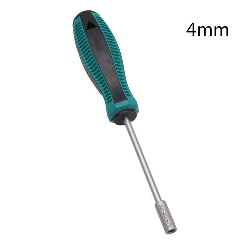 Metal Socket Driver Wrench Screwdriver Hex Nut Key Nutdriver Tool 3mm-14mm