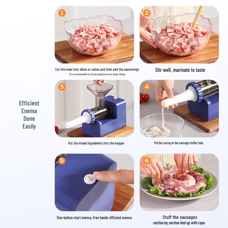 ZISIZ Automatic Electric Sausage Stuffer