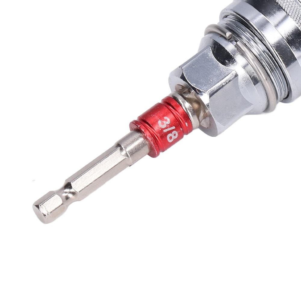 Chrome Vanadium Steel Adjustable Socket Wrench 3/8 Inch Drive Ratchet Socket Wrench  Mechanic