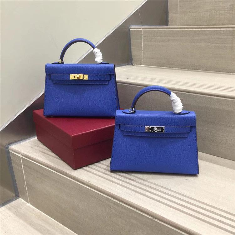 2023 Chinese New Year KL second-generation palm pattern multi-color cowhide women's bag single shoulder crossbody handbag mini bag tide