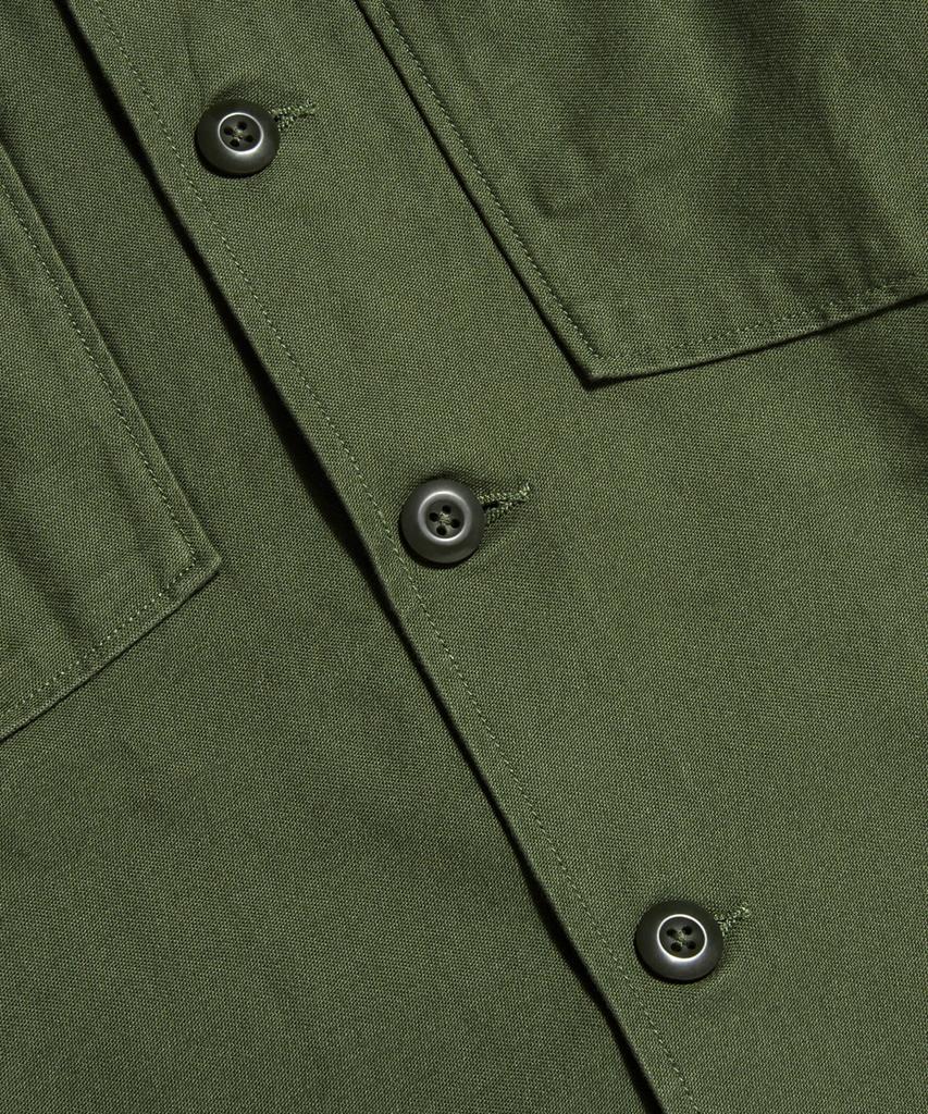 Bronson Vietnam War Us Army Og-107 Fatigue Utility Shirt