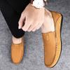 Fashion All-match Genuine Leather Shoes Casual 2024 Handmade Driving Shoes for Men Classic Men Shoes for Wedding Luxury Brand Men Shoe