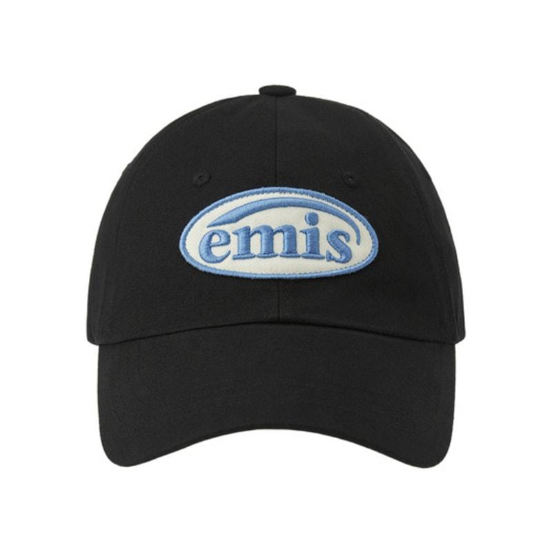 

EMIS FOOT PRINT WAPPEN BALL CAP-BLACK BLACK