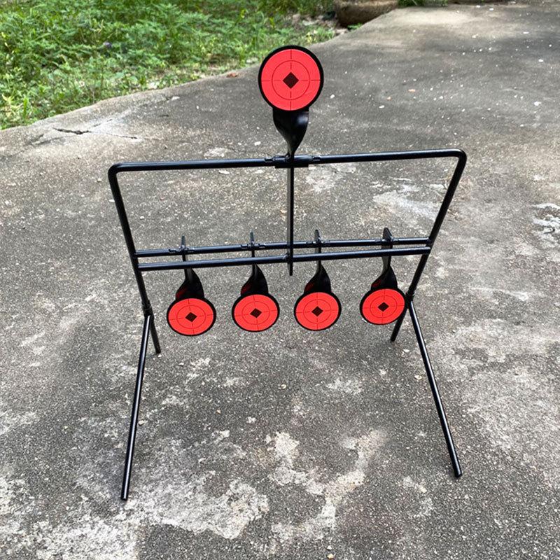 Drehendes Metall-Ziel für Weichkugeln zum Schießen für CS-Taktiktraining im Innen- und Außenbereich