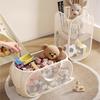 Toy Storage Basket Organizer Toys Children Storage Bag Dirty clothes basket Big Hand-held clothing storage bucket Box
