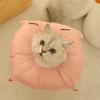 Cat Surgery Recovery Collar Cute Animal Shape Prevent Lick Bite Protective Adjustable Cat Cone Collar for Kitten Puppy