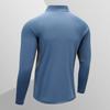 JOHLIN DREAM Men's Quick-Dry Stand Collar Long Sleeve T-Shirt JATZ9129