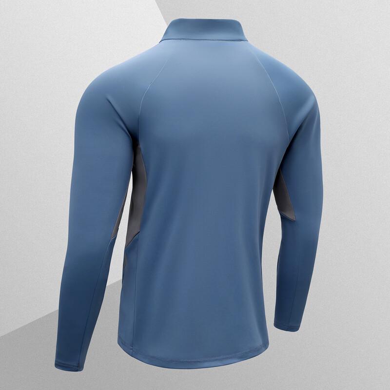 JOHLIN DREAM Men's Quick-Dry Stand Collar Long Sleeve T-Shirt JATZ9129