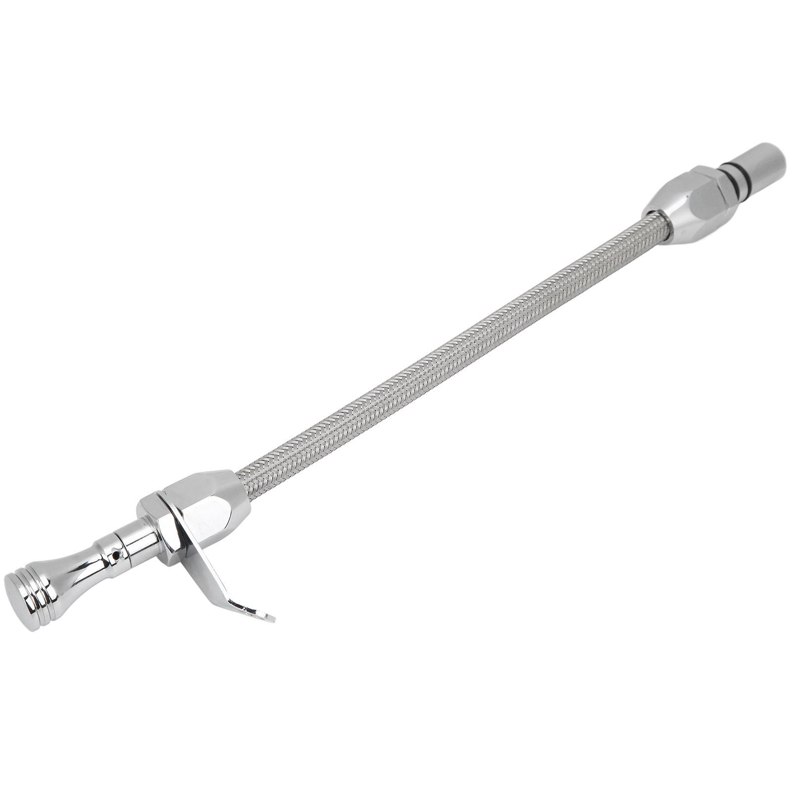 

Гибкий щуп трансмиссии Плетеный шланг Крепление на перегородку Нержавеющая сталь Защищен от ржавчины Замена для GM 700R4