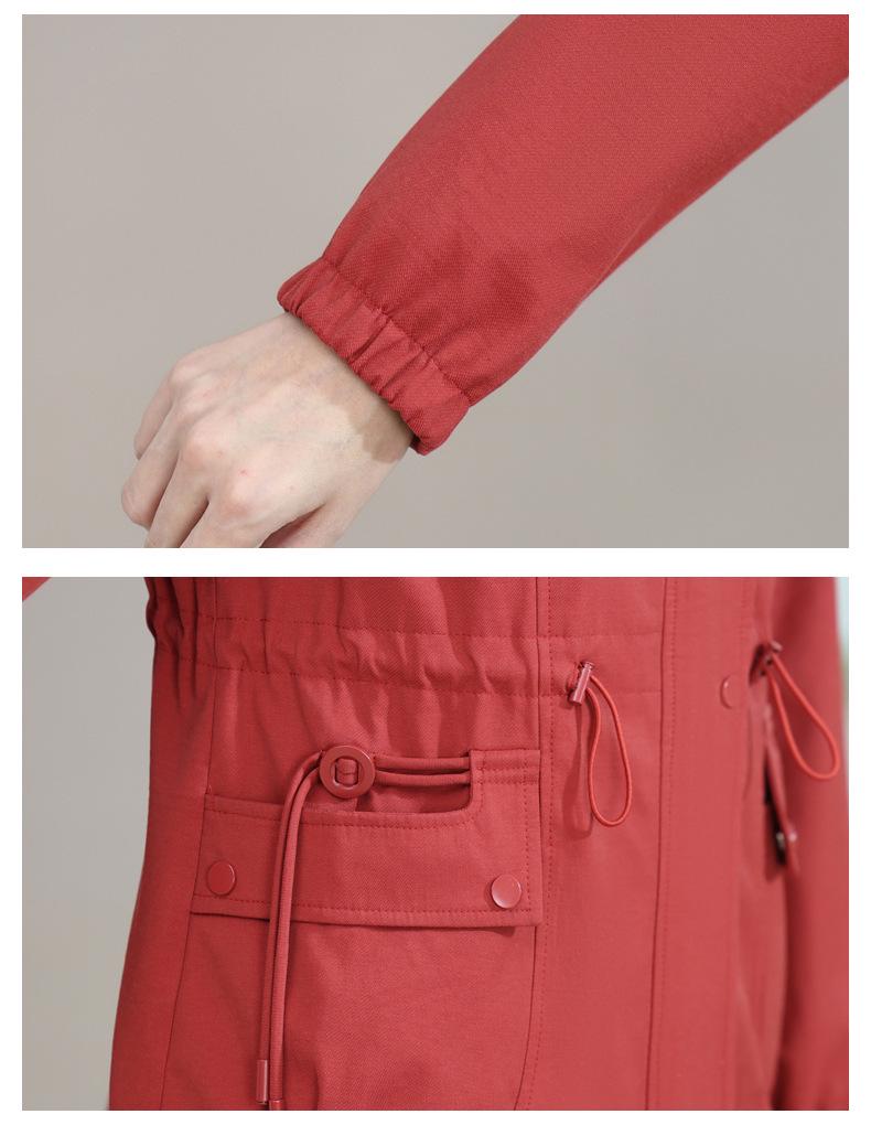 Women's Hooded Loose Jacket for Middle-aged and Elderly - Spring & Autumn 2026 Collection