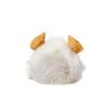 INJOI Plush Animal, Natural Alpaca Fur, Rare, Fluffy, Handmade, Cute, Perfect Gift for Anniversaries and Special Occasions (Penguin, 22cm, Gray,