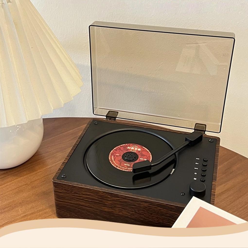 ABS Stylish Retro CD Player With USB And Bluetooth Connectivity Cd Player Bluetooth USB Flash Drives