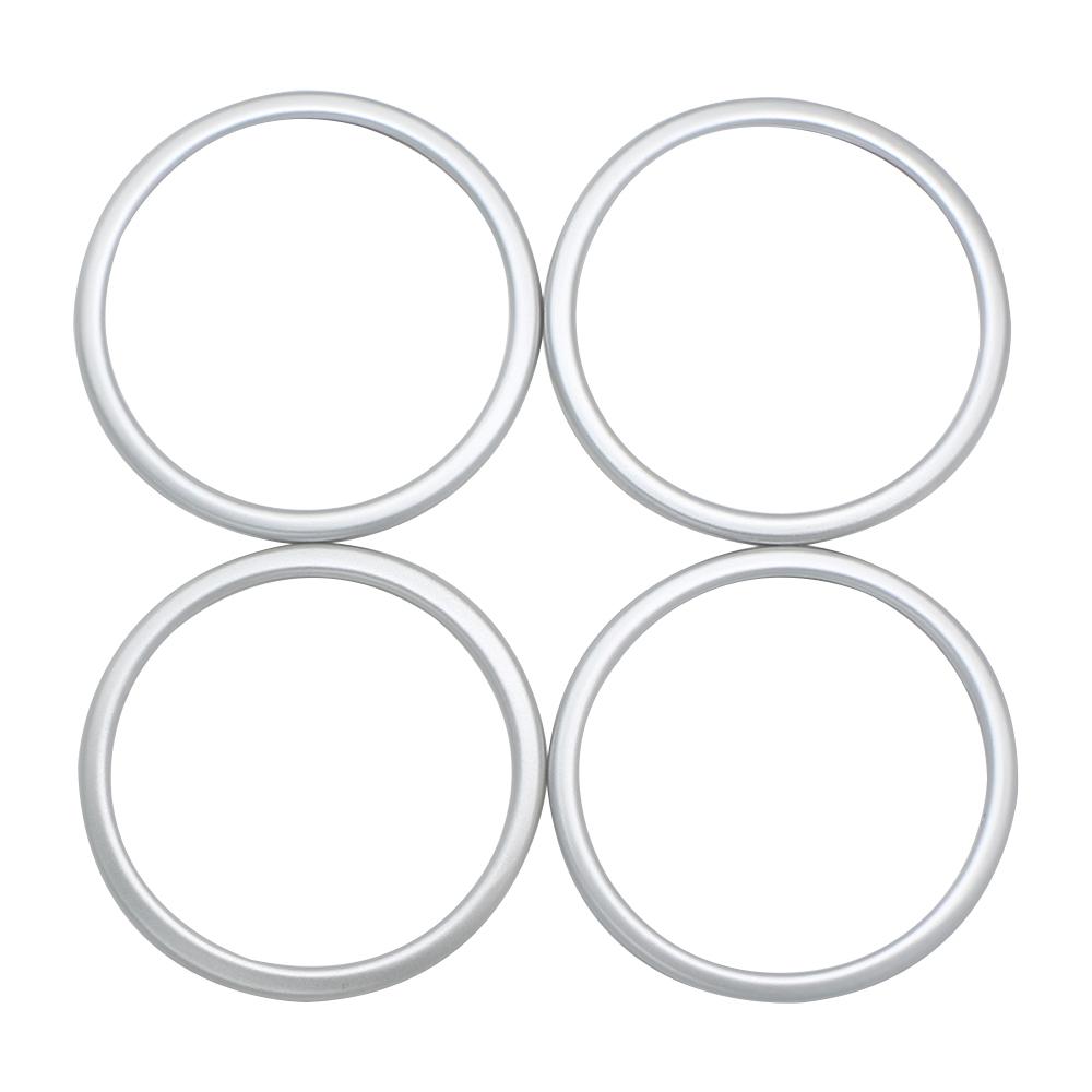 For BMW X1 F48 2016 2017 2018 2019 2020 2025 2025 2025 Door Audio Speaker Ring Trim Circle Cover Decorartion Sticker Accessories