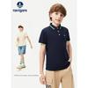 [5A Antibacterial] Navigare Italian Sailboat Boys' Polo Shirt Summer Thin Short-Sleeved T-Shirt Top
