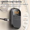 Mini Pocket FM AM Radio Large LCD Display DSP Radios Receiver Wireless Bluetooth Speaker TF Card Music Player for Elder 9K/10K