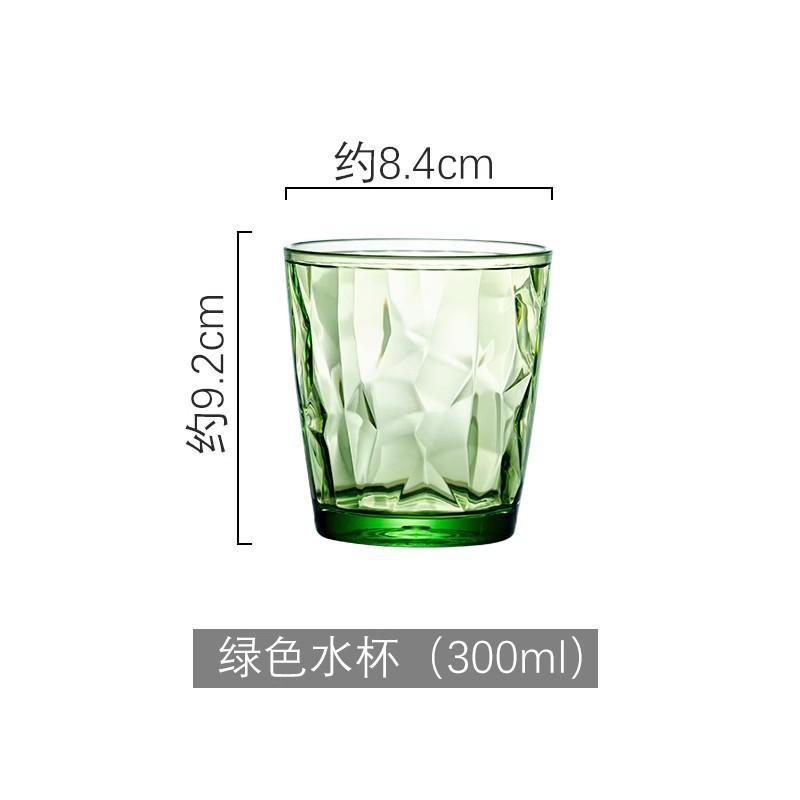 1PC 300ml Shatterproof Acrylic Water Tumblers Reusable Beer Champagne Cup Dishwasher Safe Fruit Juice Beer cup