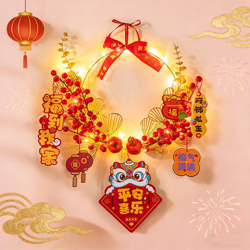 New Year Hanging Ornament Vietnamese Spring Festival Wall Decoration Horse Year Hanging Tassel Pendant New Year Decorations