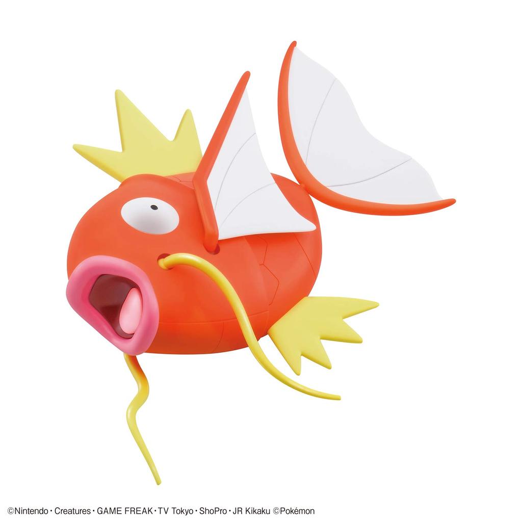 Pokemon plastmodellsamling BIG 01 Magikarp plastmodell fargekodet