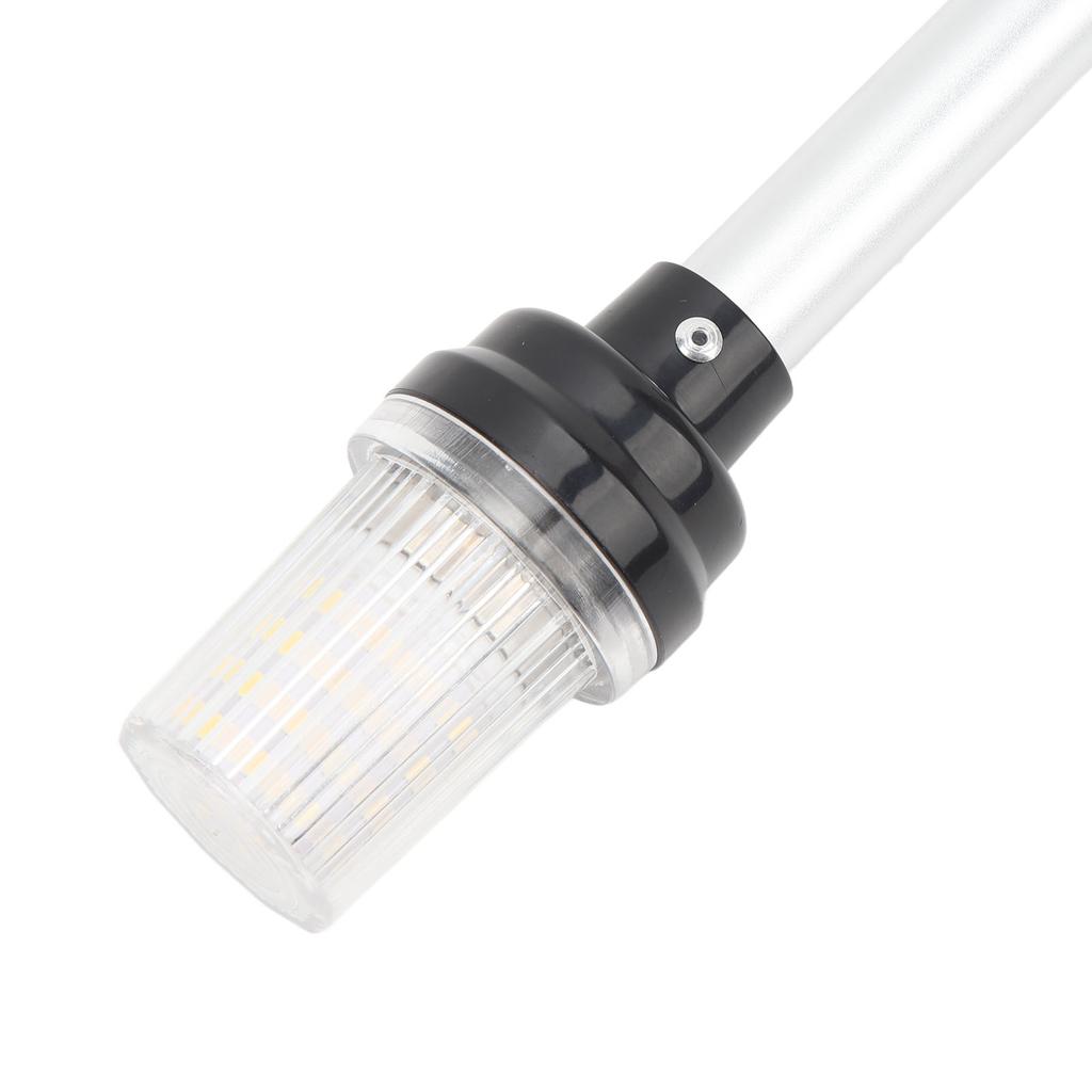 22in Klappbares Bootshecklicht 63LED Rundum 3NM Sichtweite IP66 Wasserdicht für Ponton-Yacht