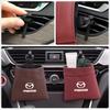 Car Leather Storage Bag Glasses Phone Key Organizer Box For Mazda 2 6 3 CX5 CX80 CX70 CX90 MX30 CX60 CX50 CX30 BT50 e-TPV CX3
