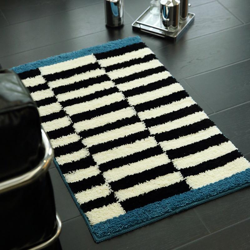 

French Style Quick-Drying Non-Slip Absorbent Bedside Carpet 40x120cm