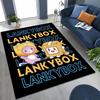 Cartoon Characters Home Decoration Non-slip Kids Party Play Mat with Rainbow Unicorn Design Living Room Decoration Rugs Bedroom