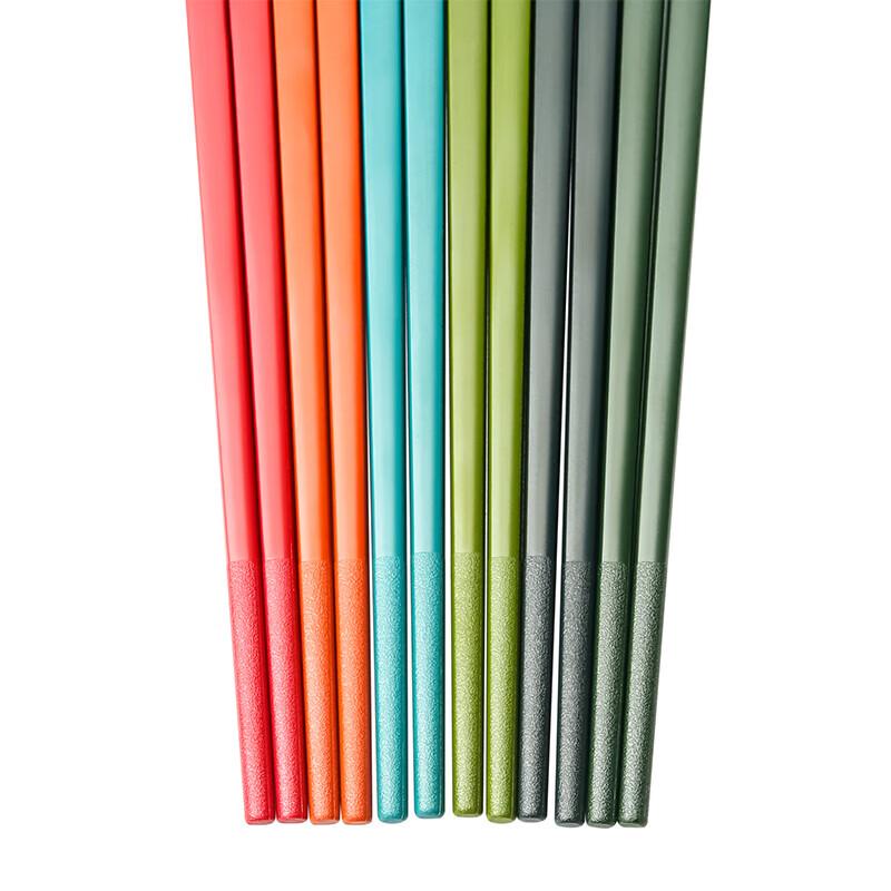 Kangbah Legierungs-Essstäbchen - 6 Paar Set