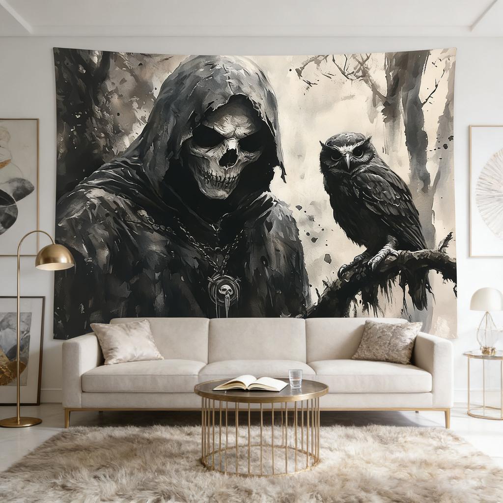 Vintage Style Tapestry, Retro Wall Hanging For Living Room, Bedroom & Office, Ideal Creative Gift For Home & Party Decor