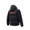 Men's ANTA Variety Training Collection Down Jackets Unisex Black Hooded (Non-detachable) Moderate