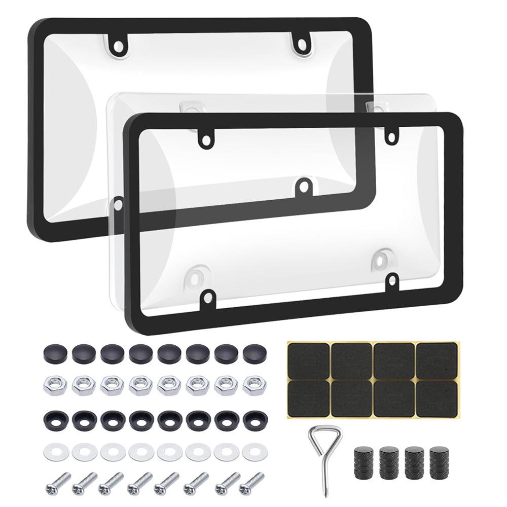 American Spec License Plate Holder & Cover for US/Canada