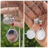 New H2o Mermaid Necklace Openable Shell Locket with Charm Scallop Pendant Jewelry Gift for Women Girls