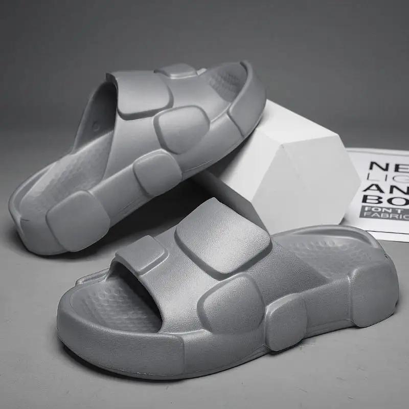 Fashion Summer New Men's Shoes Fashion All-match Casual Sports Indoor and Outdoor Flip Flops Sandals Non-slip Comfort 2024 Hot Style