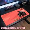 Harley-Davidson Customized Name Text Mouse Pad, Large Desk Mouse Mat Personalized Home Office Present