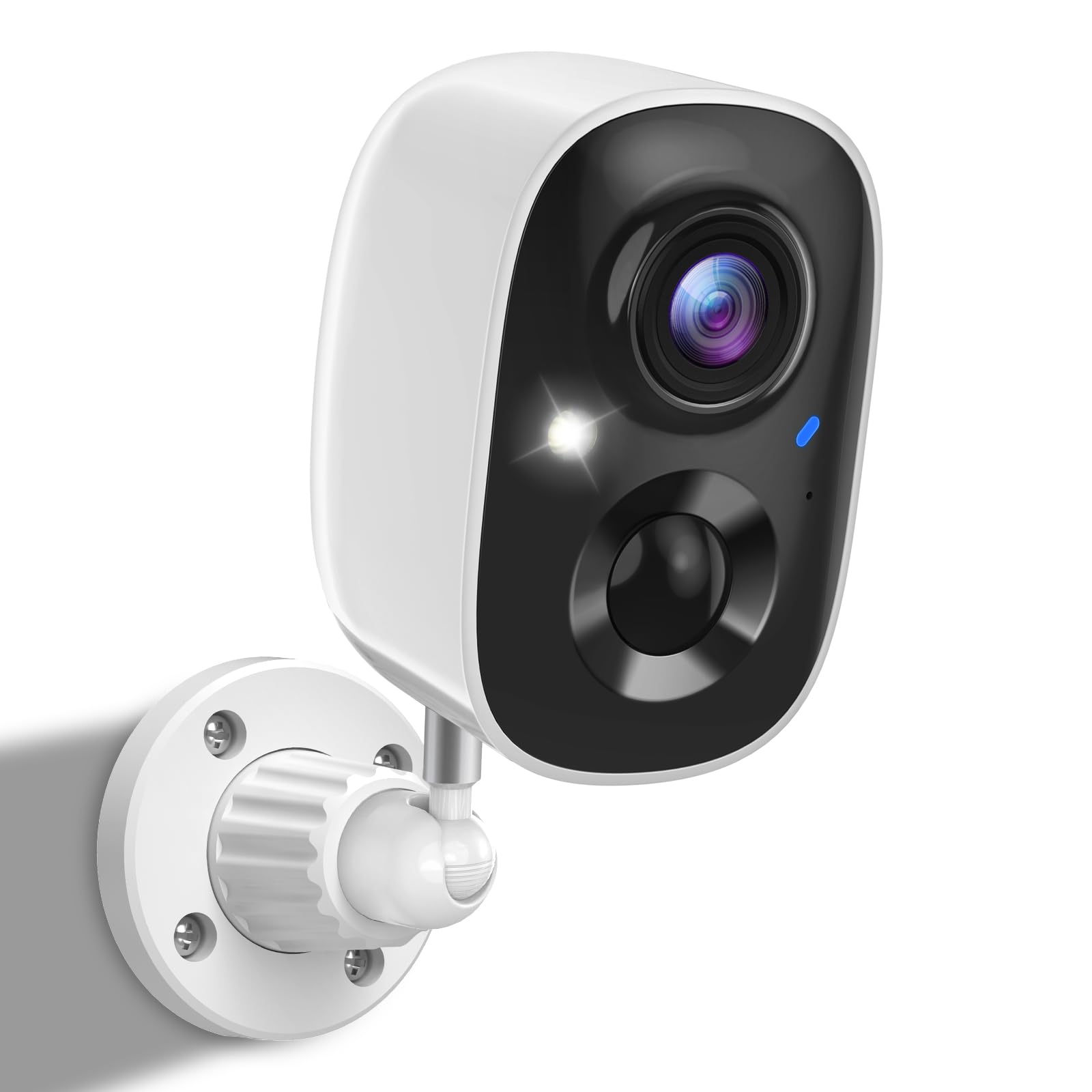 

2026 Security Cameras Wireless Powered Cameras for Home Security W/AI Motion Detection Spotlight & Siren Alarm 2K Color Night Vision, SD/Cloud Storage Only Camera