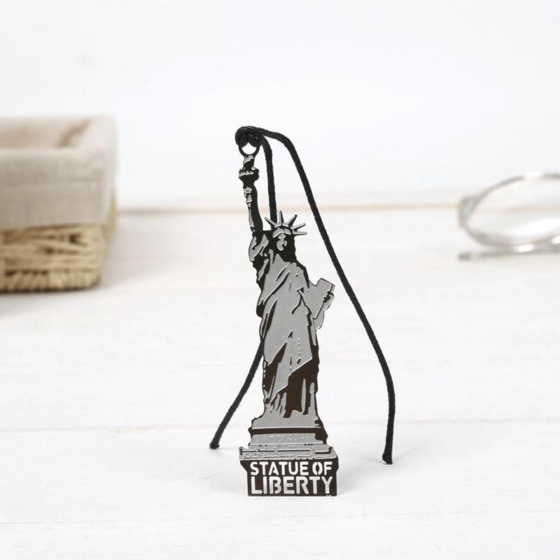 Marcador de metal retrô, 4 peças, mundialmente famoso, marca de livro de assinatura de moda