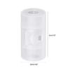 4Pcs Battery To Size C Battery Convert Plastic Clear Storage Holder