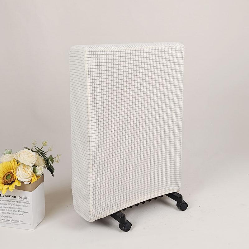 S/M/L Radiator Dust Cover Solid Color Elastic Household Oil Tin Dust Case Heater Dust Protective Covers Home Storage Cleaning