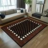 Minimalistischer Geometrischer Streifen Rechteck Teppich Modernes Quadrat Muster Heimdekor Matte Rutschfester Boden Teppich Wohnzimmer Bereichsteppich