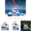 High Quality 2020 Christmas Quarantine Hanging Ornament For Personalized Family Celebrations