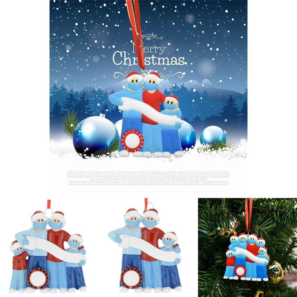 High Quality 2020 Christmas Quarantine Hanging Ornament For Personalized Family Celebrations