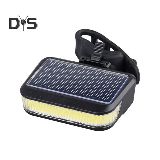 Solar Bicycle Tail Light Adjustable Rechargeable MTB Road Mountain Bike Lamp Waterproof 30LM Night Riding Bike Warning Rear Lamp