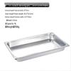 Minna 201 Stainless Steel Rectangular Food Pan