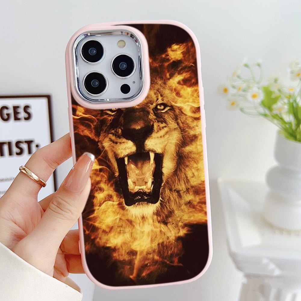 LZ2 Bath fire rebirth Tiger and horse Soft Phone Case for Samsung S24 Ultra S23 Plus A16 A54 A52 Infinix Hot 40 30i Lens Protection Shockproof Cover