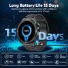 Smart Watch 400mAh Battery Waterproof For Men Bluetooth Call Message Reminder Health Monitor 100+ Sports Modes Smartwatch