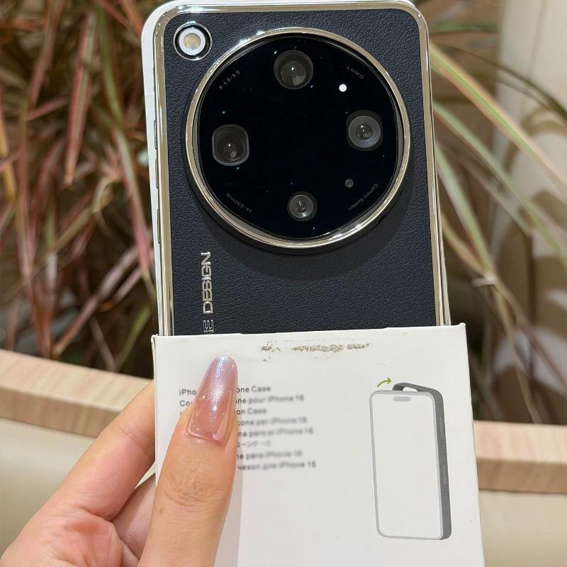 For OPPO Find X9 Ultra Case Magnetic For MagSafe Luxury Leather Electroplating PC Border Phone Cover Shockproof Bumper