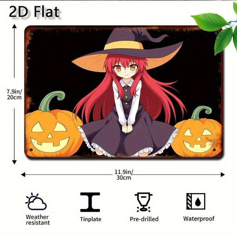 Halloween Metal Tin Sign Wall Decor 20x30cm