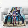 Fairy Tail Blanket Soft Warm Flannel Throw Blanket Cover for Bed Living Room Picnic Travel Home Couch