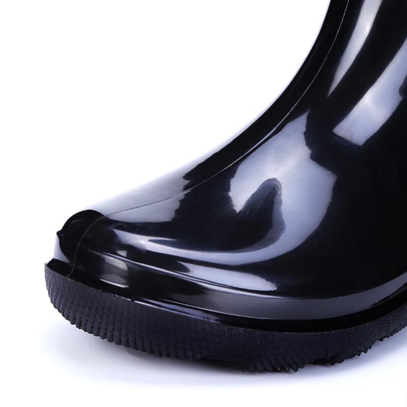 Tri-polar Heavy-Duty PVC High-Cut Rain Boots