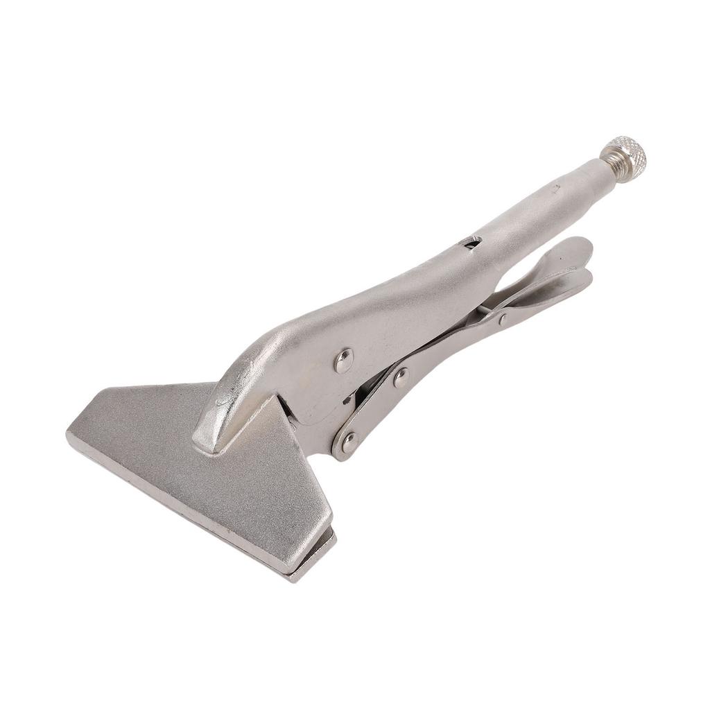 10 tums låsande plåtklemmor kraftig kolstål näbbplattång svetslåsande tång för bilreparation