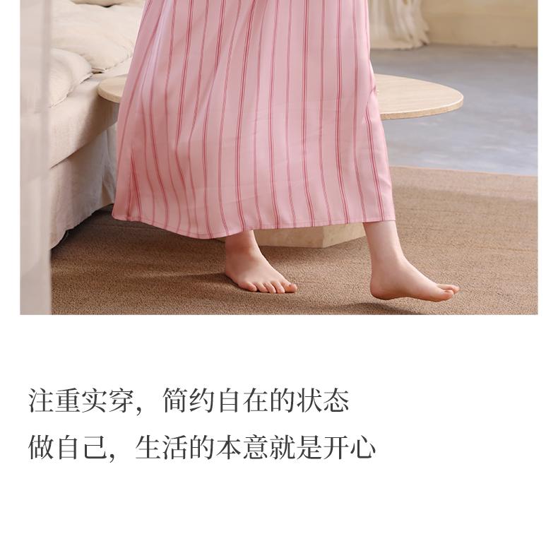 Xuan Liang [with chest cushion] sexy nightgown for women in summer, ice silk suspender, super long skirt, pajamas, imitation silk home clothes